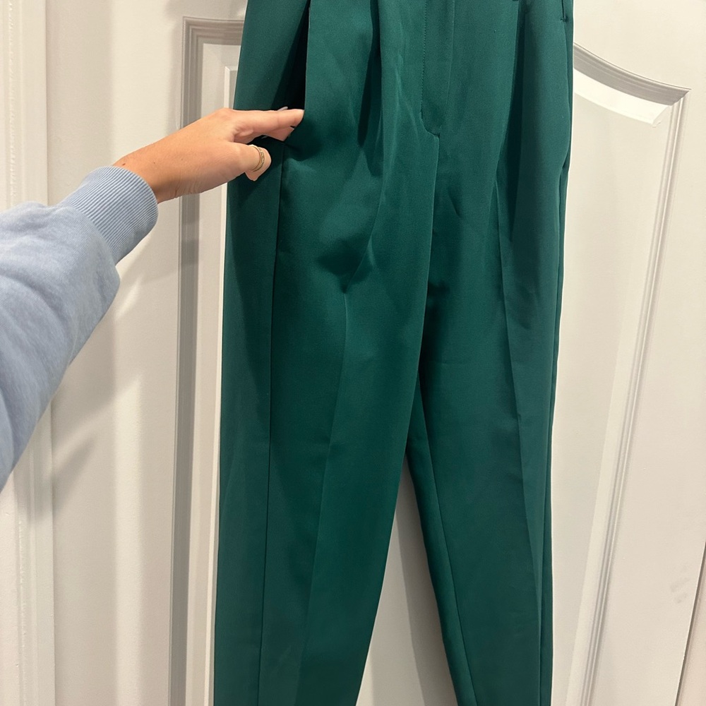 Express Dark Green Pants
